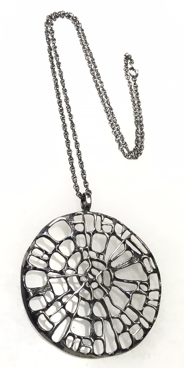 Vintage Sterling Silver Uni David Andersen 925S Pendant Designer 