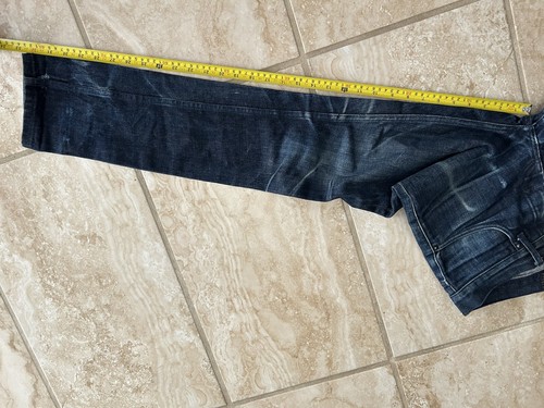 Brave Star Selvedge Denim Jeans 30”x32.5” Skinny Fit Blue - Picture 15 of 15