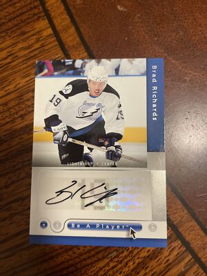 2005-06 Upper Deck Be a Player SP Signatures Auto Brad Richards #RC Auto