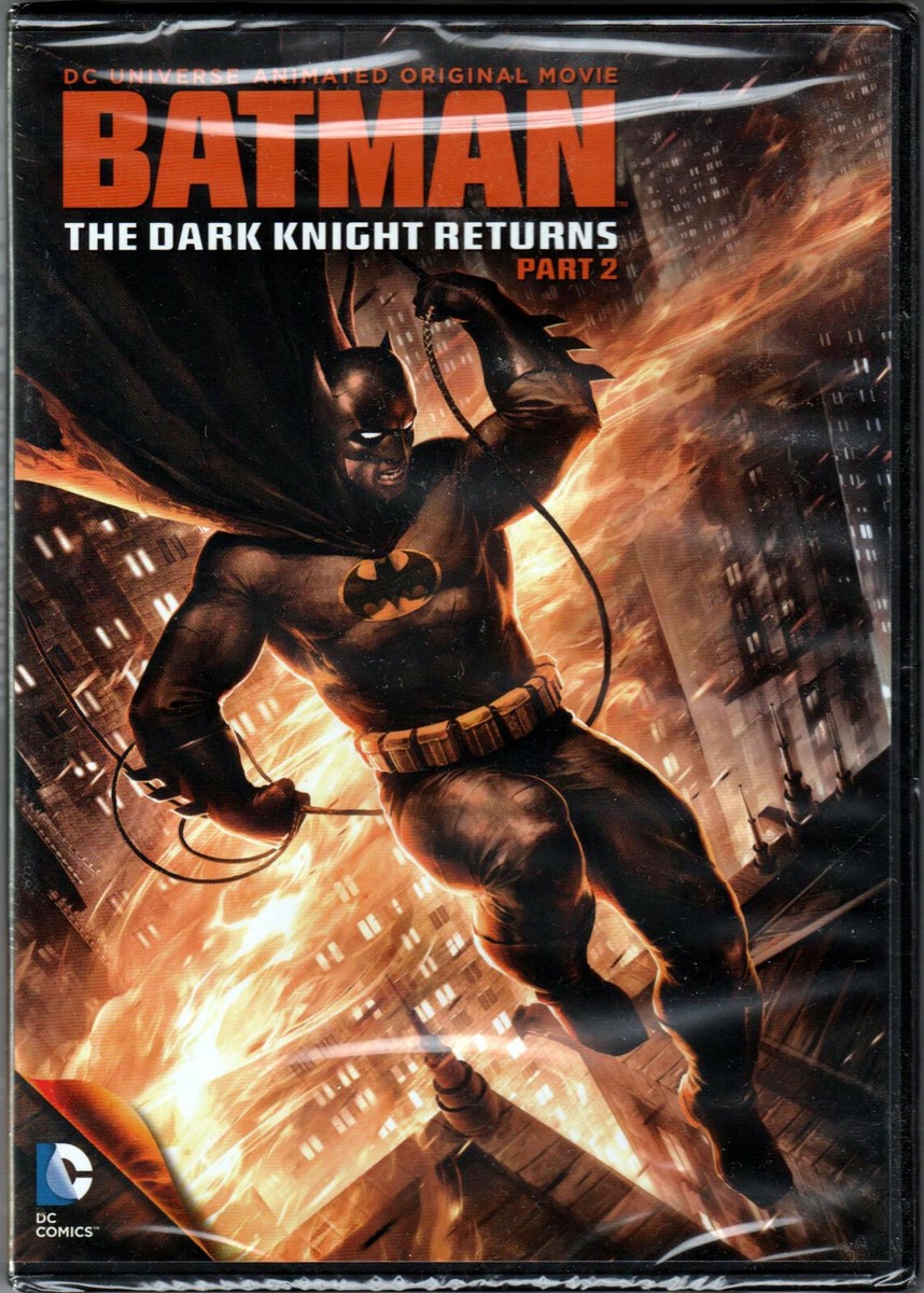 BATMAN The DARK KNIGHT RETURN Part a DVD Video DC COMIC Book SUPERHERO  Cartoon - Main Image