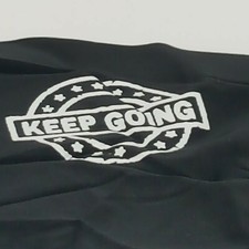 Keep Going Black Face Mask Neck Gaiter Sports Bandana Cover Scarf Headwear