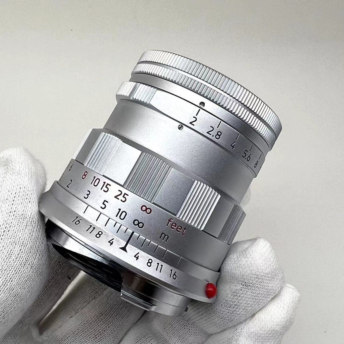 Light lens lab Lens Rigid SPII 50mm F2 Silver Chrome Leica M Light lens lab Lens Rigid SPII 50mm F2 Silver Chrome Leica M