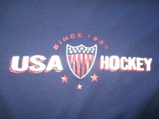 Etichetta K1 - Maglia OLYMPIC ICE USA HOCKEY dal 1937 (LG)