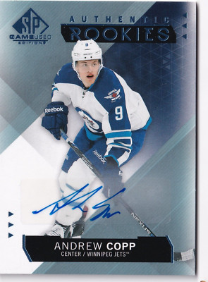 2015-16 SP Game Used Autographs Blue #169 Andrew Copp