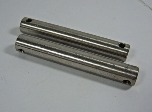 CLEVIS PIN Headless PAIR (2) Dual Cotter Pin  Stainless Steel 2-13/16" x 7/16" - Bild 1 von 4