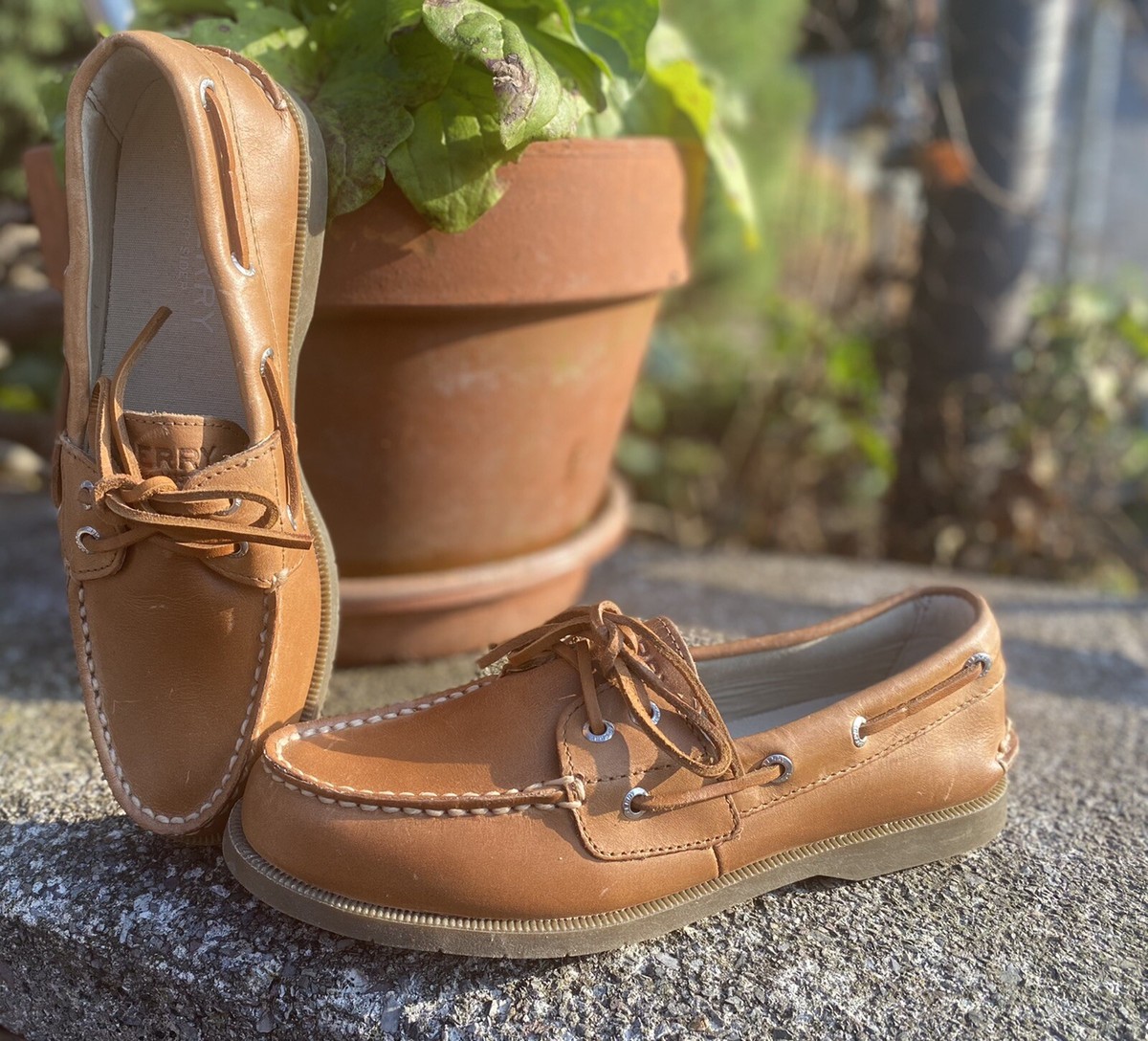SPERRY TOP-SIDER Brown Women's Boat/Loafer/Moccasin