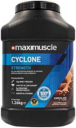 MAXIMUSCLE Cyclone Protein Powder Chocolate kg UK