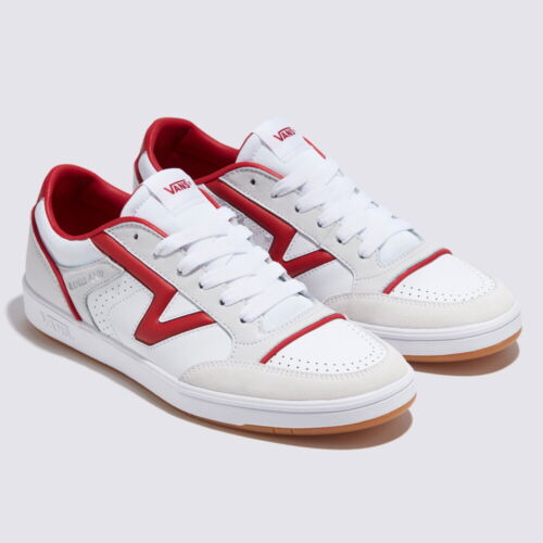 Vans Court Lowland CC JMP R Skate Shoes Sneakers Red/White VN0007P2Y52 US 4-13 - 第 1/7 張圖片