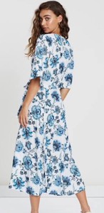 tigerlily aliki wrap dress
