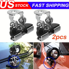 2pcs Pillar Hood Led Work Light Bar Mount Bracket Clamp Holder Offroad Universal 2pcs Pillar Hood Led Work Light Bar Mount Bracket Clamp Holder Offroad Universal
