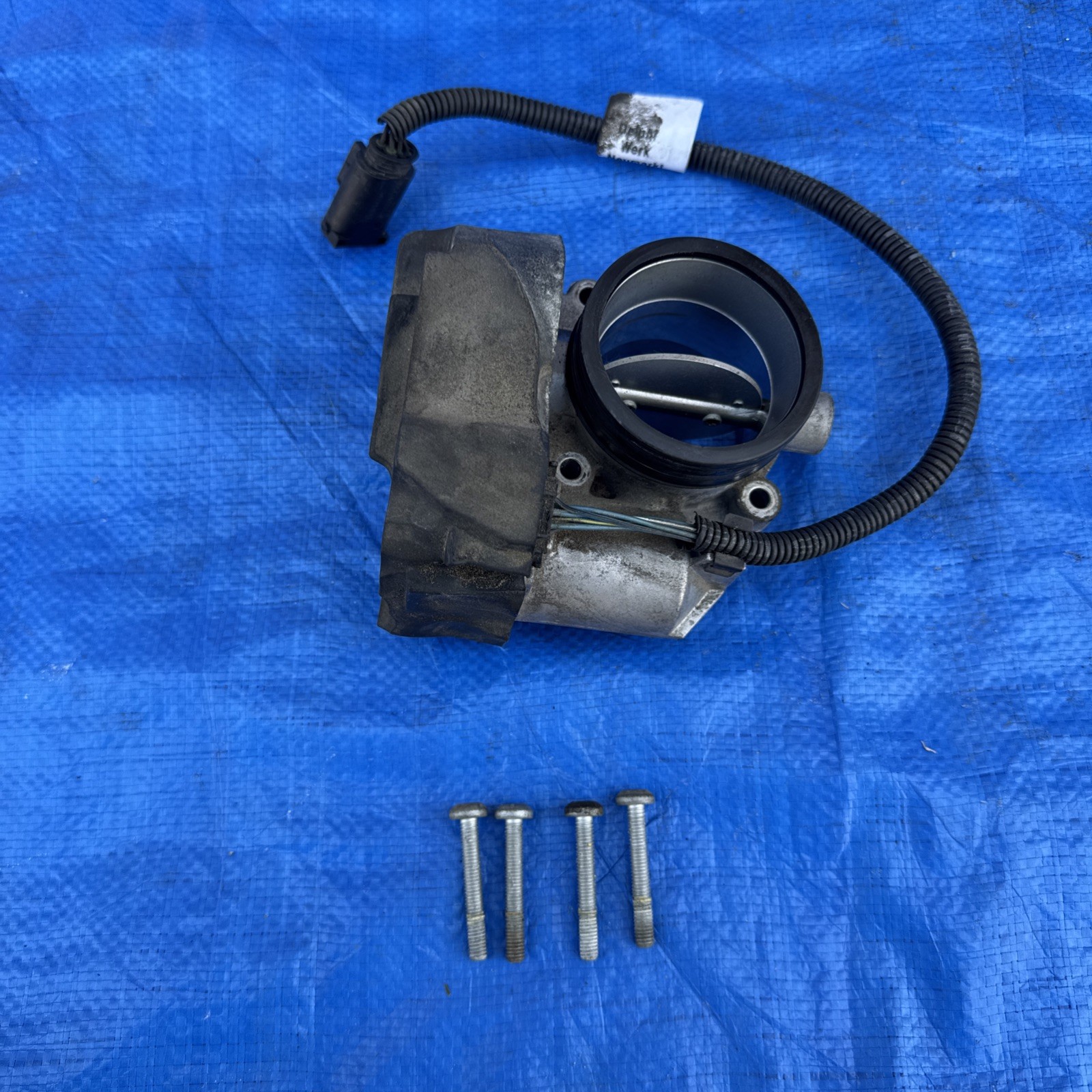 03-08 Mercedes R230 SL55 E55 S55 AMG M113 Throttle Body 1131500028 OEM