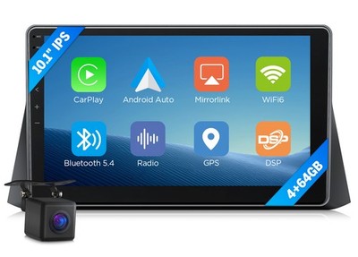 Android 14 4+64 10.1'' for Accord 2008-2012 Car Head Unit Stereo Apple CarPlay BT