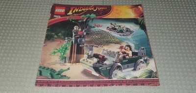 Anleitung Instruction !! Lego 7625 Indiana Jones Königreich des Kristallschädels