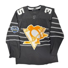 Adidas Tristan Jarry Pittsburgh Penguins 2020 NHL All-Star Jersey Grey Mens 50