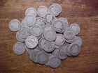 ROLL OF 50 BARBER DIMES (1892 - 1916) ~ "SEE DESCRIPTION!"
