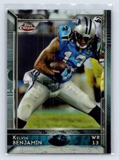 2015 Topps Chrome #47 Kelvin Benjamin Refractor Carolina Panthers
