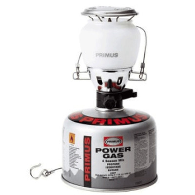 Primus Easy Light Duo Piezo Laterne mit Glasschirm und Piezozündung leicht hell