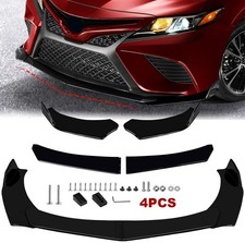 Universal Front Bumper Lip Chin Spoiler Splitter Protector Diffuser Body Kit