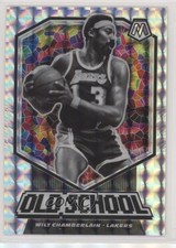 2019-20 Panini Mosaic Old School Silver Prizm Wilt Chamberlain #18 HOF 01su