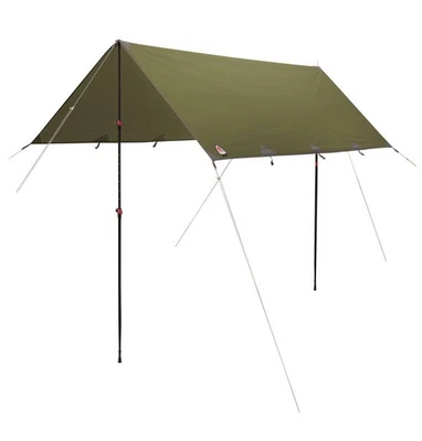 Robens Tarp 2,5 x 1,8 m – Ripstop-Campingplane Planenzelt Tarp Camping - Bild 1 von 4