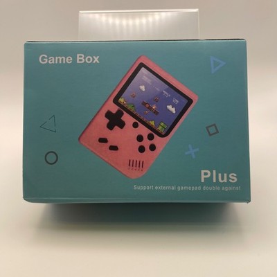 Game Box Plus Handheld Console Unisex OS Pink New Retro 400 In 1 Games 3.0 LCD