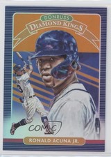 2020 Panini Donruss Diamond Kings Holo Orange Ronald Acuna Jr #8 h3a