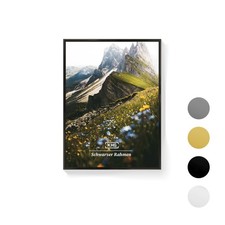 Bilderrahmen Fotorahmen aus Glas und Kunststoff, silber, gold, schwarz oder weiß