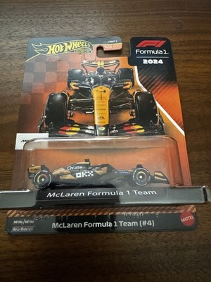 ホットウィール McLaren Formula 1 Team (#4) Hot Wheels 1:64 Premium F1 Series McLaren Formula 1 Team #4