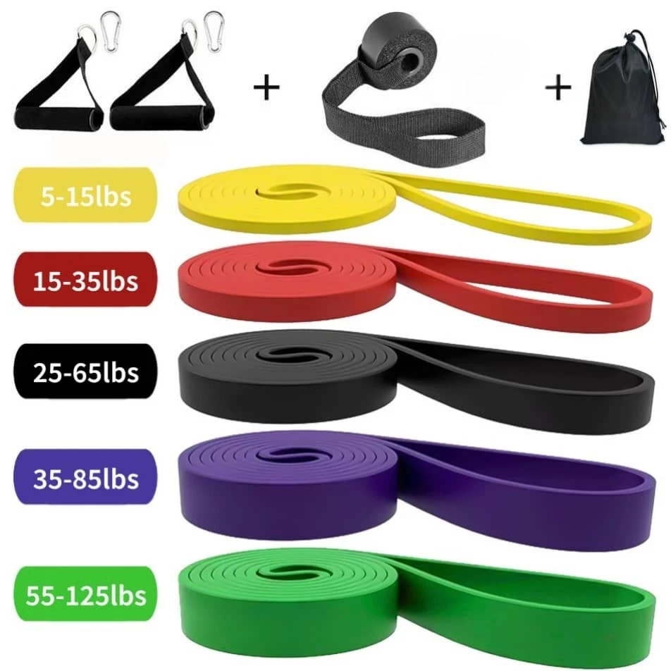 Pull Up Bands 5 Different Level Resistance Muscle Toning Yoga Calisthenics Latex
Opens in a new wind