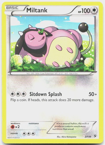 Miltank Common Kalos Starter Set 27/39 LP