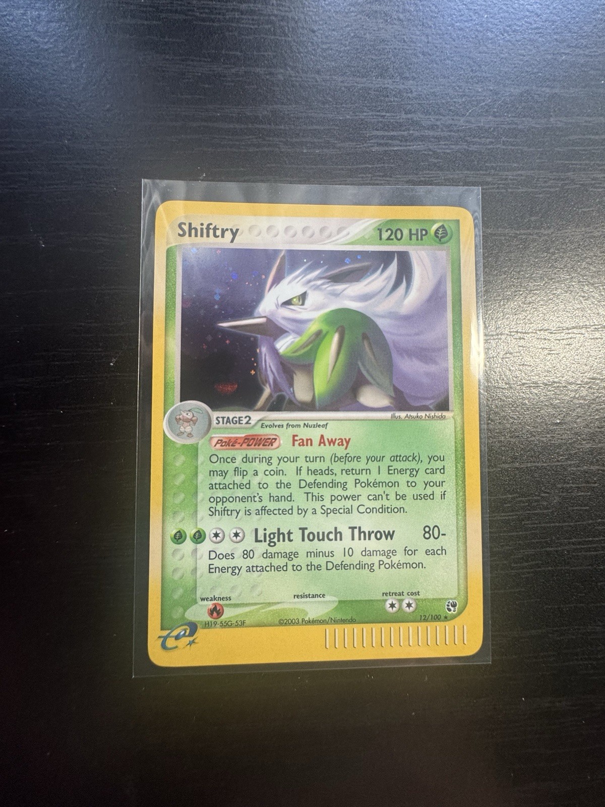 Shiftry Holofoil #12 - Pokemon Sandstorm