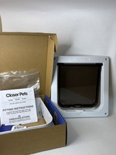 Cat Mate Microchip Cat Flap Pet Door Model 360W - Open Box
