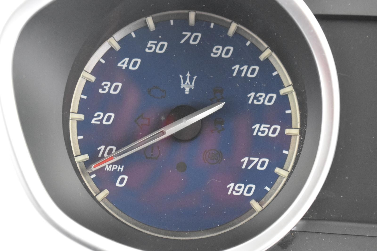 2014 Maserati Ghibli Speedometer Instrument Cluster Gauge MPH OEM Assembly