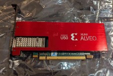 Xilinx Alveo U50 FPGA Accelerator Card  Tested  JTAG Verified