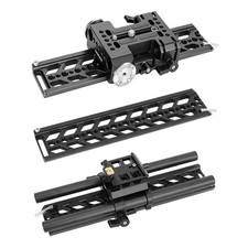 CAMVATE Aluminum 10" Dovetail Plate with QR Baseplate ARCA-Type Quick Release