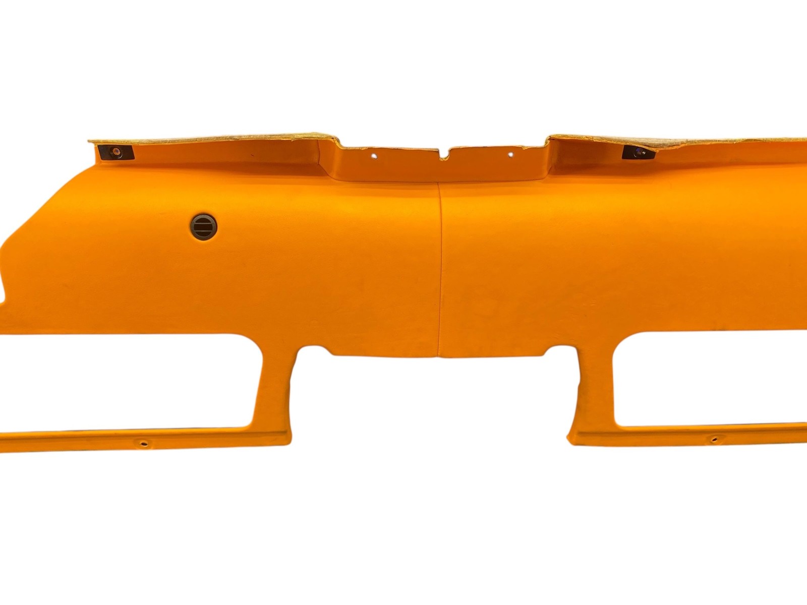 2016-2021 MCLAREN 570S FRONT LOWER DASHBOARD INSTRUMENT TRIM PANEL COVER ORANGE