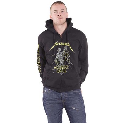 Metallica Kapuzenpullover And Justice For All Tracks Nue offiziell Herren