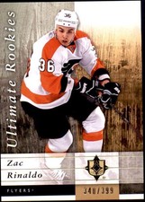 2011-12 Ultimate Collection #93 Zac Rinaldo Rookie #/399 (ref 3053)