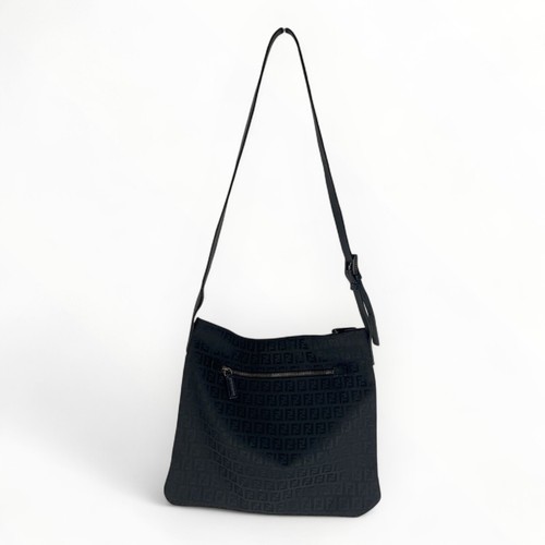 Borsa a tracolla MCM marrone borsa da sella autentica donna D:5,51 H:8