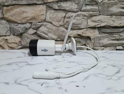 Hiseeu Bullet Security Camera - 3MP Wireless  Wifi Connection