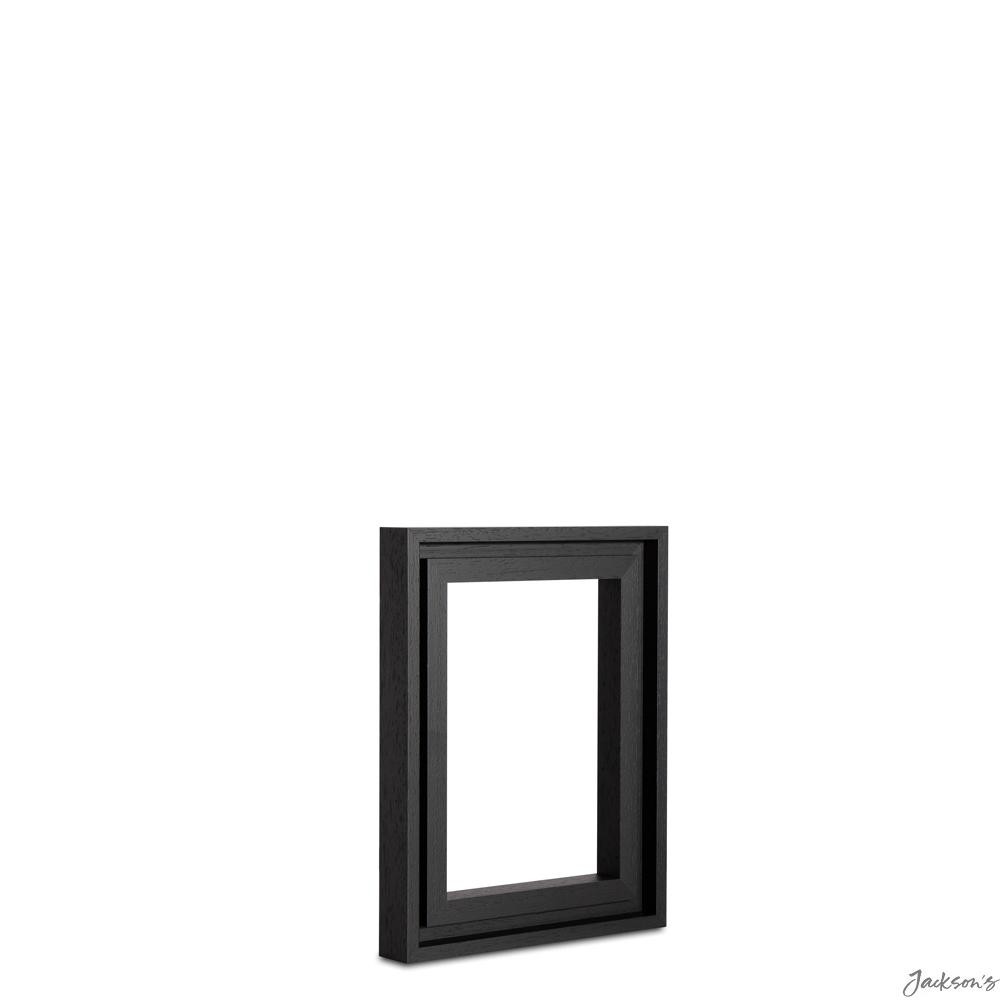 Jackson's : Black Ready-Made Ayous Wood Frame for Panels 18x24cm : 8mm Rebate...