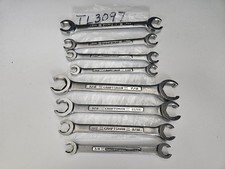 Cratfsman 8 Pc 4 Sae 4 Metric Flare Nutline Wrench Set Made In Usa Tl3097