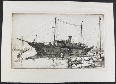 Phil Paradise ''Haida At Home'' Etching Pencil Signed, Titled & Numbered