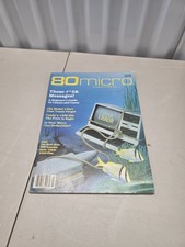 80 Micro Magazine March 1985 TRS-80 Tandy Used