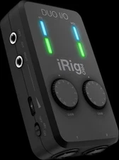 IK Multimedia iRig Pro Duo I/O - Mobile 2-Channel Audio/MIDI Interface