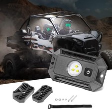 LED Dome Light 12V with Switch, Universal Roll Bar Mount LED Interior-White