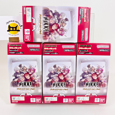 BANDAI Union Arena NIKKE PC02BT Precious Booster Box 4 Box Set JP