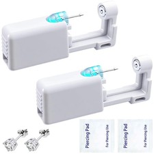 Ear Piercings Kits, Painless Piercing Easy to Use 5mm