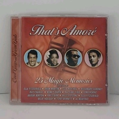 That's Amore CD 2002 25 Magic Memories Vocal Jazz Easy Listening Prism Leisure