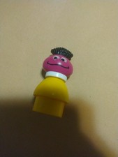 Vintage Fisher Price Little People Sesame Street Roosevelt Franklin Figure 